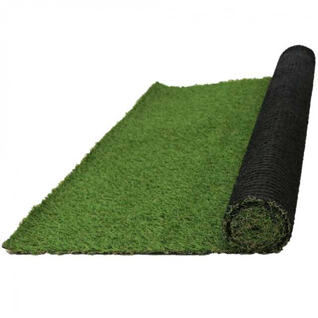 17mm Artificial Grass Mat 4m x 1m Greengrocers Fake Turf Lawn