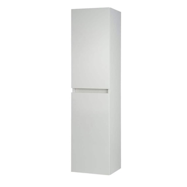 1200mm Bathroom Wall Mounted Side Unit Gloss White - Gloss White (Central) White White 1