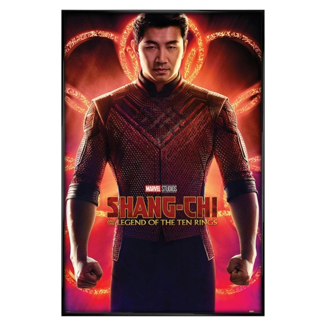 Gloss Black Framed Shang-Chi and the Legend of the Ten Rings (Flex) Maxi Poster Multi