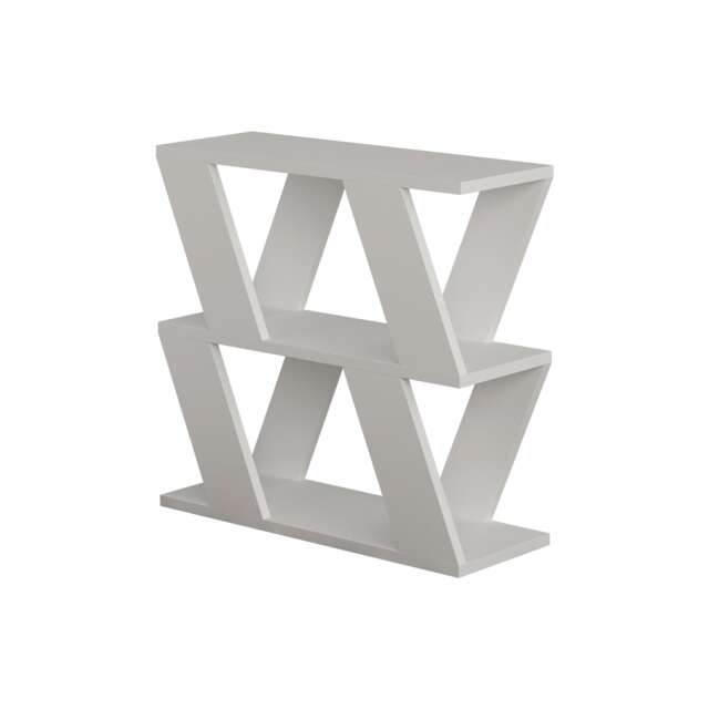 Decortie Lazena 3-Tier Side Table 60x21x55cm White