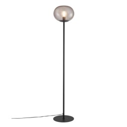 Nordlux Alton Indoor Floor Lamp Black Glass E27 Hand Blown - Mains Powered, IP20