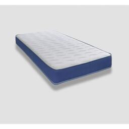 Hybrid Memory Foam & Pinna-Coil Mattress - Soft/Medium Cooltouch+ Breathable Blue European Single