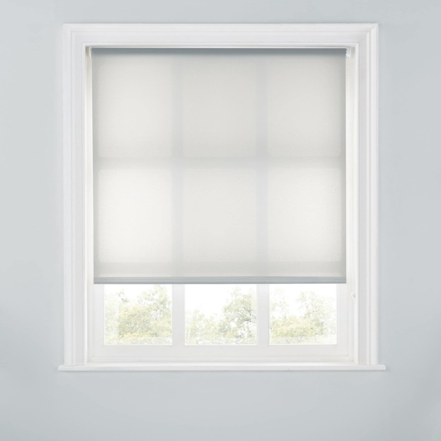 A.Unique Home Premium Trimmable Daylight Roller Window Blind - Light Filtering Fabric - 4FT - GREY - 120CM (W) x 170CM (L)