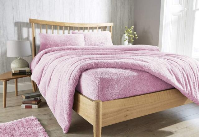 Original Teddy Fitted Sheet in Blush Pink - King Multi King