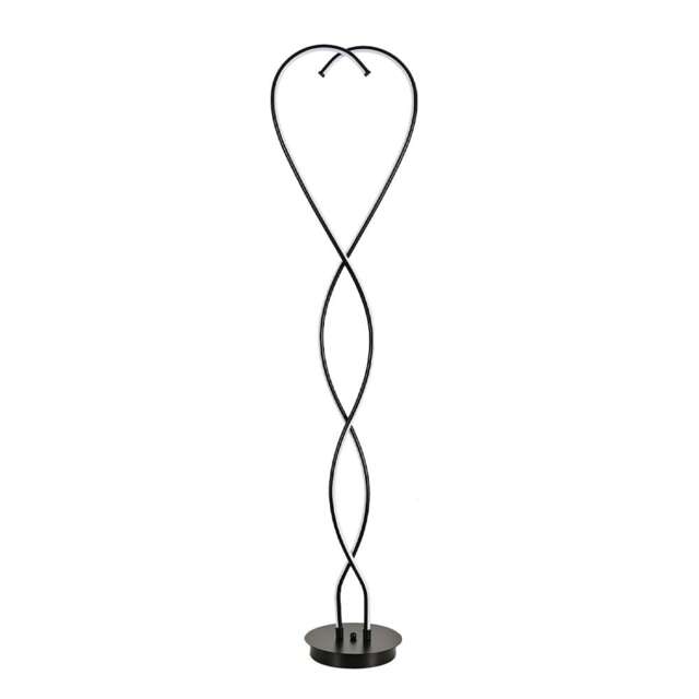 Living and Home Swirling LED Floor Lamp Living Room Standing Light
