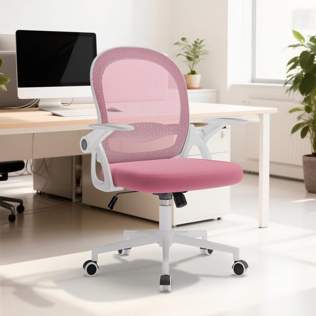 Rattantree Ergonomic Mesh Office Chair Mid Back Swivel Desk Chair