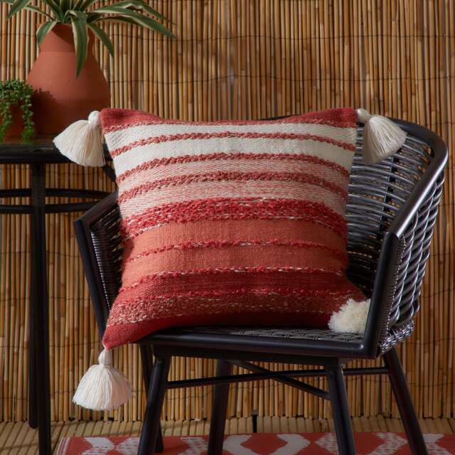 Drift Grayson Outdoor Filled Cushion Terracotta