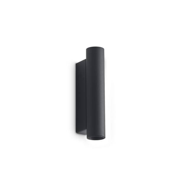 Look 15cm Up & Down Wall Lamp Black 2x LED 900lm 3000K
