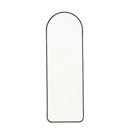 Living and Home Arch Full Length Wall Mirror - Black