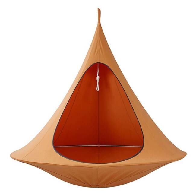 Butterfly-shaped Leisure Hanging Chair Orange Orange
