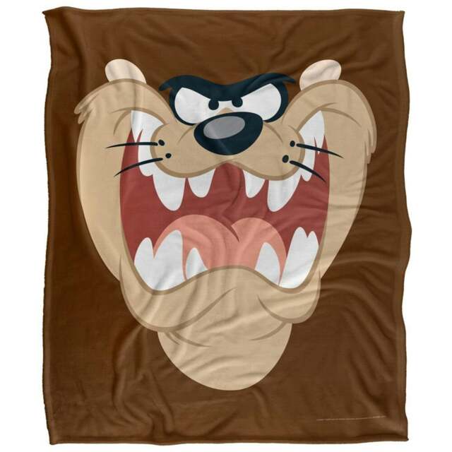 Looney Tunes Taz Blanket - Multicoloured - One Size