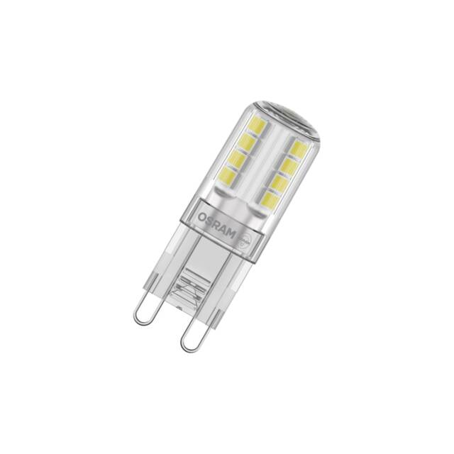 Osram LED Pin 30 300 Degrees 2.6 Watt G9 Clear Cool White Lamp with retrofit pin base