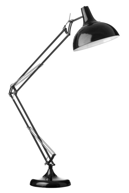 Interiors by Premier Versatile Lighting Floor Lamp, Sleek And Stylish Design Bedroom Floor Lamp, Sturdy Tall Livingroom Lamp
