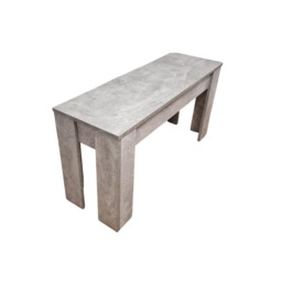 Wooden Bench In Stone Grey Effect Dining Bench for Dining Room Furniture