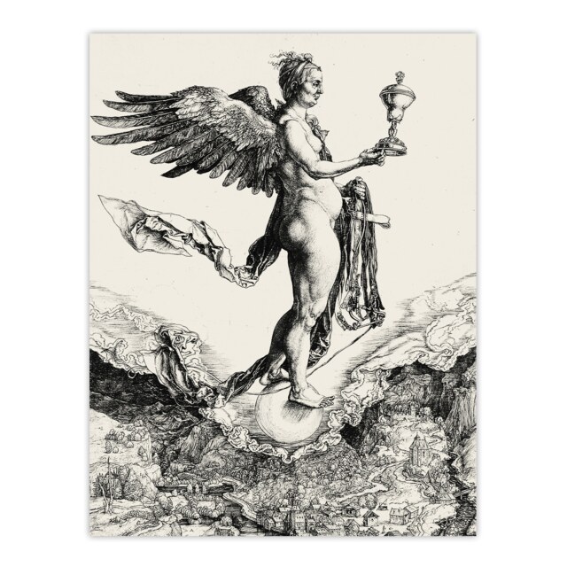 "Nemesis The Great Fortune Albrecht Durer Huge Wall Art Poster Print 24X32"""