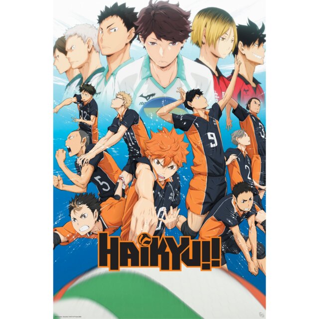 Haikyu Key Art Season 1 61 x 91.5cm Maxi Poster