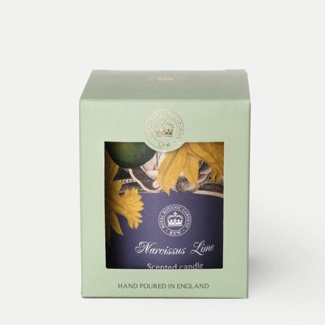 Kew Garden Soy Wax Candle 170g - Narcissus Lime KWQ170-C01 (disc) Multi