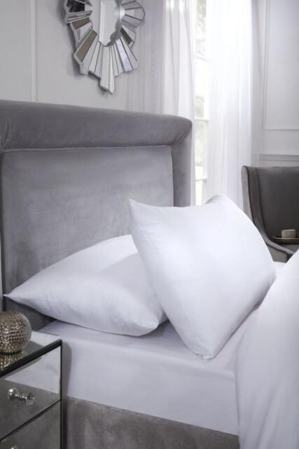 400 Thread Count Cotton Collection Pillowcase Pair in White White White