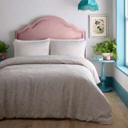 Appletree Toria Duvet Cover Set Stone