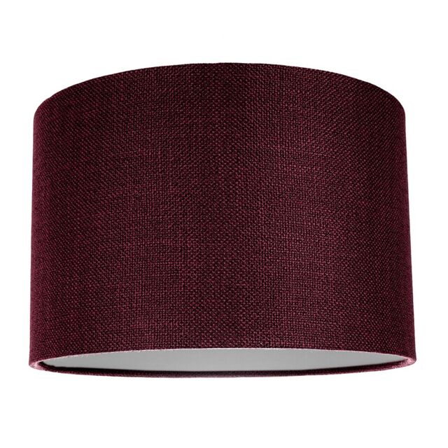 Contemporary and Sleek Purple Plain Linen Fabric Drum Lamp Shade 60w Maximum Purple Purple 1