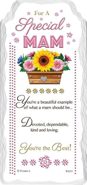 For a Special And Best Mam Sentimental Handcrafted Ceramic Plaque