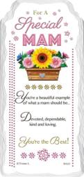 For a Special And Best Mam Sentimental Handcrafted Ceramic Plaque