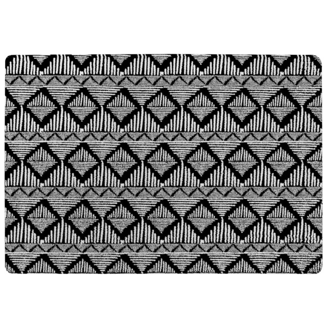 Geometric Line Pattern Rug Multi