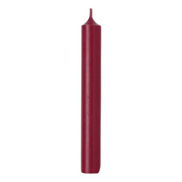 IHR Ideal Home Range Cylinder Candle 18cm - Red Plum Multi