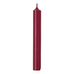 IHR Ideal Home Range Cylinder Candle 18cm - Red Plum Multi
