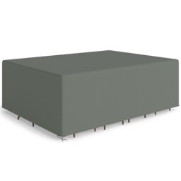 Outsunny 275x205cm Outdoor Furniture Protective Cover Water UV Resistant Grey Dark Grey 27cm x 205cm x 90cm