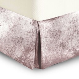 Intimates Crushed Velvet Platform Valance Sheet