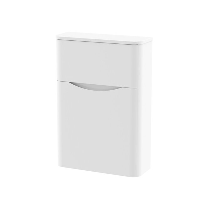 Balterley Arch Bathroom Floor Standing Concealed Cistern Toilet Unit White Satin White 1