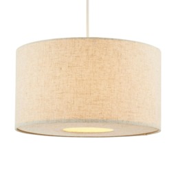 BHS Marle Easy Fit Light Shade, Natural Multi 1