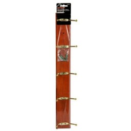 SupaHome Coat Hook - Brown - 12mm x 490mm x 65mm