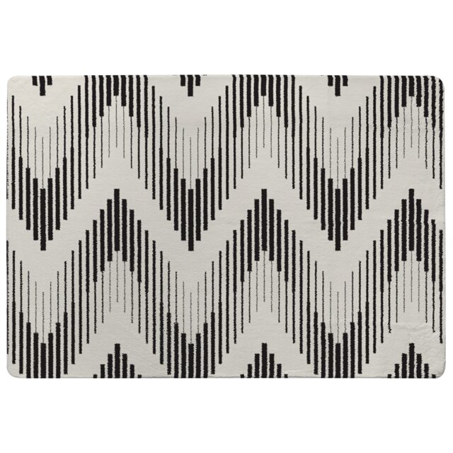 Geometric Zig Zag Rug Multi