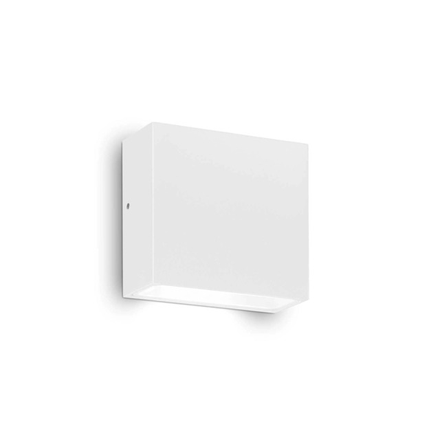 Tetris 1 Light Outdoor Wall Light White IP44, G9