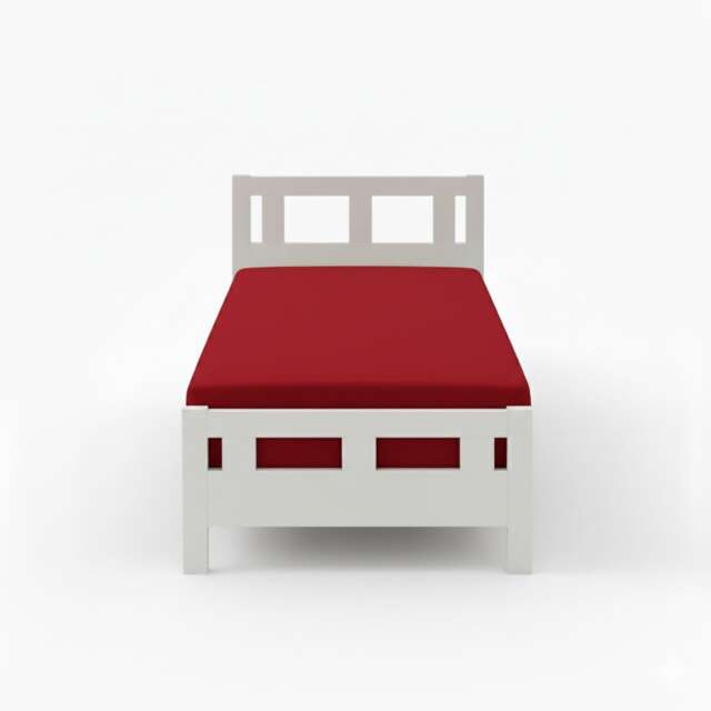 Flannelette Cot Bed Fitted Sheet Soft Brushed Cotton Bedding Comfort Red Cot Bed