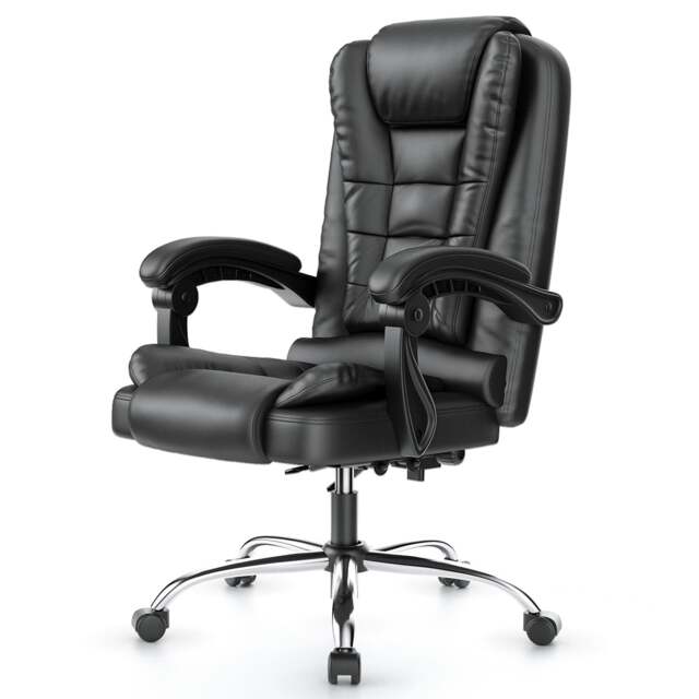 Rattantree Executive High Back Office Chair PU Leather Recliner