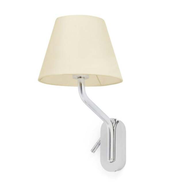 Eterna Reading Light Wall Light Chrome, E27
