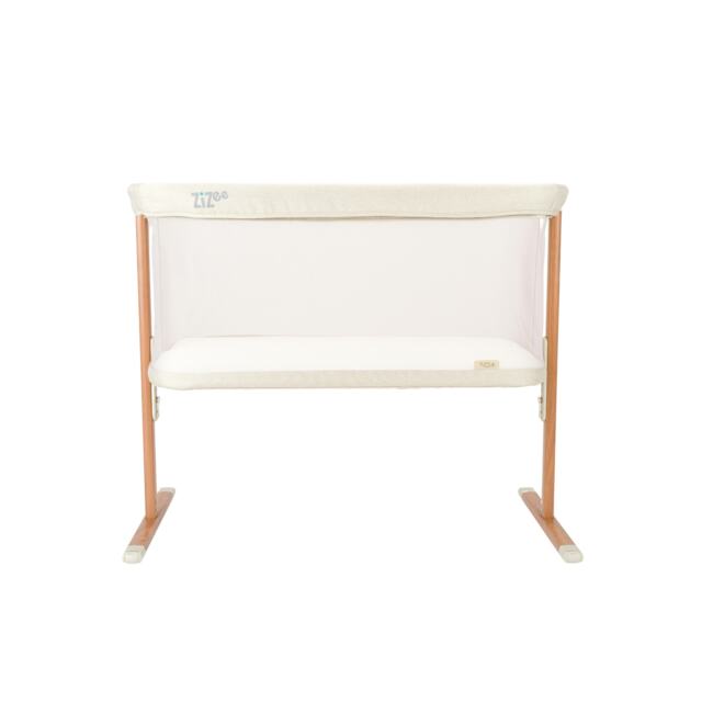 Tutti Bambini ZiZee Essential Crib - Scandinavian Walnut/Ecru