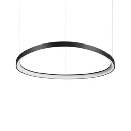 Gemini LED Decorative Integrated Pendant Light Black, 3000K