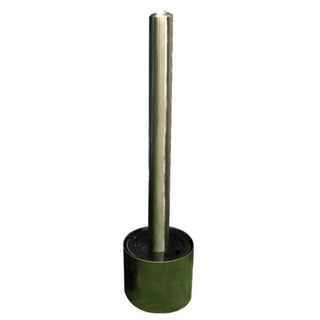 Primrose Alexandria Stainless Steel Tube Mains Powered Water Feature 132cm