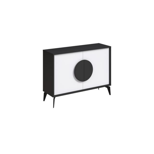 Decortie Gora Sideboard Cabinet 110cm Anthracite Grey