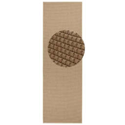 The Rugs Flatwoven Indoor Outdoor Runner Nature Sisal Look Durable Floor Rug