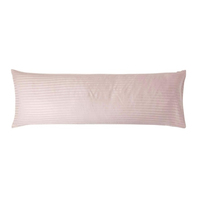 Homescapes Dusky Pink Violet Egyptian Cotton Ultrasoft Body Pillowcase 330 TC