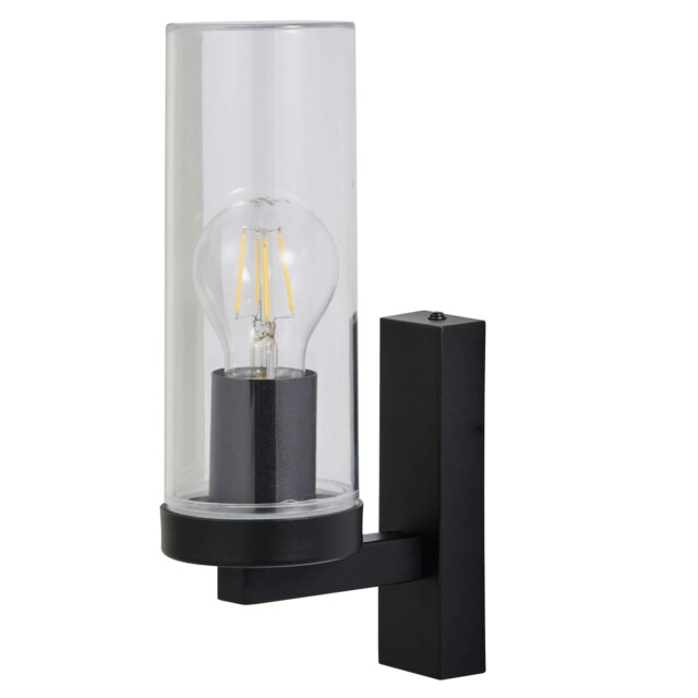 BHS Carlton Up or Down Outdoor Wall Light, Black Black Black 1