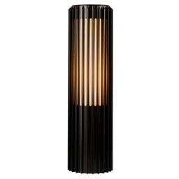 Nordlux Aludra Outdoor Garden Post Black Aluminium E27 Coastal/Marine Safe - Mains Powered, IP44