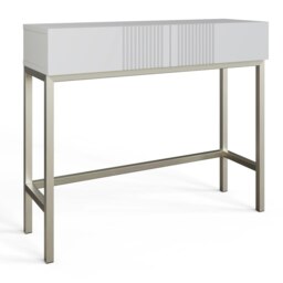 Frank Olsen Iona Console Table White white