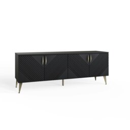 Frank Olsen Ava 1500 TV Cabinet Black Black 2