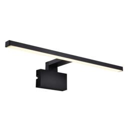 Nordlux Marlee Indoor Wall Light Black Metal Intergrated LED 25,000hrs - Mains Powered, IP44
